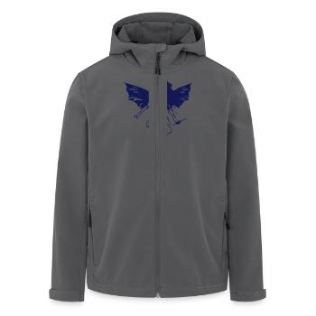 elfe - Recycelte Männer Softshell-Jacke von Stanley/Stella - Anthrazit - Vorne - AI Model Male 185 light (185cm)