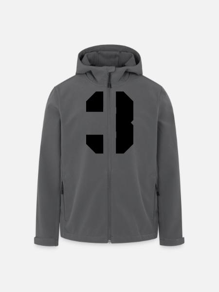 3 - Recycelte Männer Softshell-Jacke von Stanley/Stella - Anthrazit