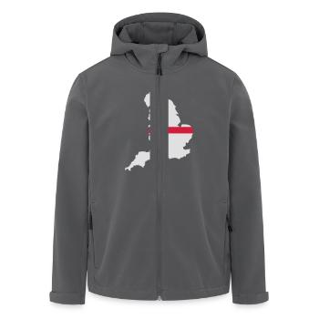 England - Recycelte Männer Softshell-Jacke von Stanley/Stella - Anthrazit - Vorne - AI Model Male 185 light (185cm)