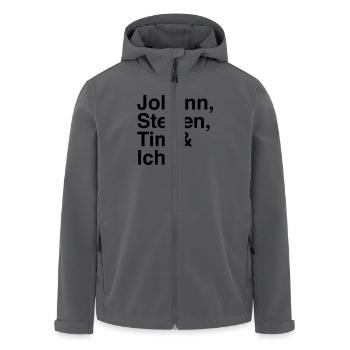 Chefkoch - Recycelte Männer Softshell-Jacke von Stanley/Stella - Anthrazit - Vorne - AI Model Male 185 light (185cm)