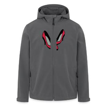 schuhe - Recycelte Männer Softshell-Jacke von Stanley/Stella - Anthrazit - Vorne - AI Model Male 185 light (185cm)