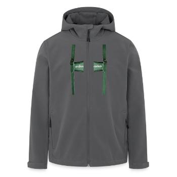 Lederhose Mann - Recycelte Männer Softshell-Jacke von Stanley/Stella - Anthrazit - Vorne - AI Model Male 185 light (185cm)