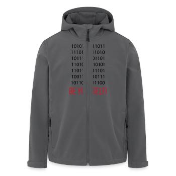 2 Be Yourself! - Recycelte Männer Softshell-Jacke von Stanley/Stella - Anthrazit - Vorne - AI Model Male 185 light (185cm)