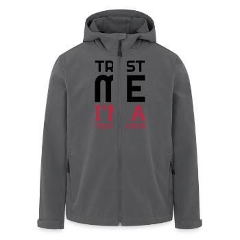 Taekwondo Taekwondoin Tae-Kwon-Do Tae Kwon Do - Recycelte Männer Softshell-Jacke von Stanley/Stella - Anthrazit - Vorne - AI Model Male 185 light (185cm)