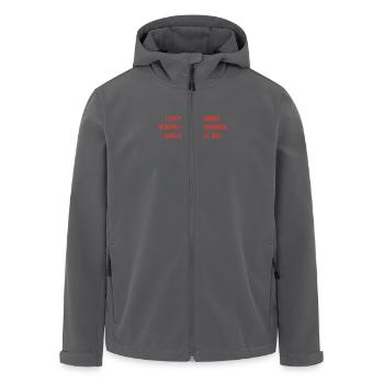 Klassischstes Frankreich Souvenir - Recycelte Männer Softshell-Jacke von Stanley/Stella - Anthrazit - Vorne - AI Model Male 185 light (185cm)