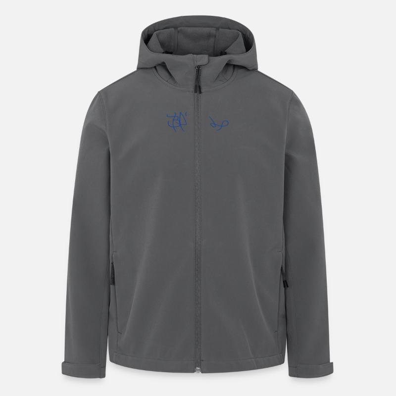 Basel T-Shirt - Recycelte Männer Softshell-Jacke von Stanley/Stella - Anthrazit