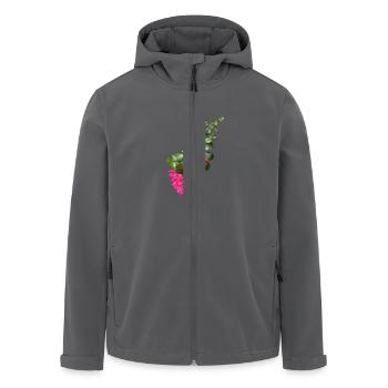 Rosenelfe - Recycelte Männer Softshell-Jacke von Stanley/Stella - Anthrazit - Vorne - AI Model Male 185 light (185cm)
