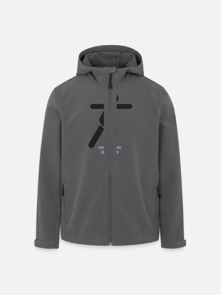 skateboard - Recycelte Männer Softshell-Jacke von Stanley/Stella - Anthrazit
