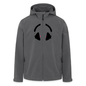 Dance - Recycelte Männer Softshell-Jacke von Stanley/Stella - Anthrazit - Vorne - AI Model Male 185 light (185cm)