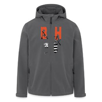 Dudelsack bzh - Recycelte Männer Softshell-Jacke von Stanley/Stella - Anthrazit - Vorne - AI Model Male 185 light (185cm)