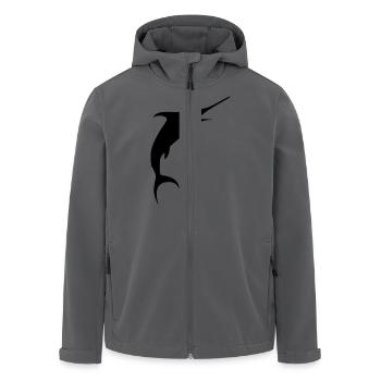 marlin fish animal - Recycelte Männer Softshell-Jacke von Stanley/Stella - Anthrazit - Vorne - AI Model Male 185 light (185cm)