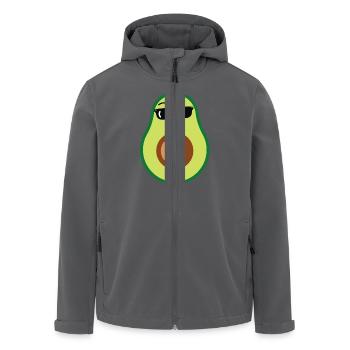 Avocado - Recycelte Männer Softshell-Jacke von Stanley/Stella - Anthrazit - Vorne - AI Model Male 185 light (185cm)