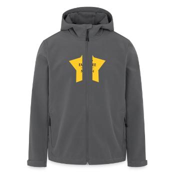 Mitarbeiter des Monats - Recycelte Männer Softshell-Jacke von Stanley/Stella - Anthrazit - Vorne - AI Model Male 185 light (185cm)