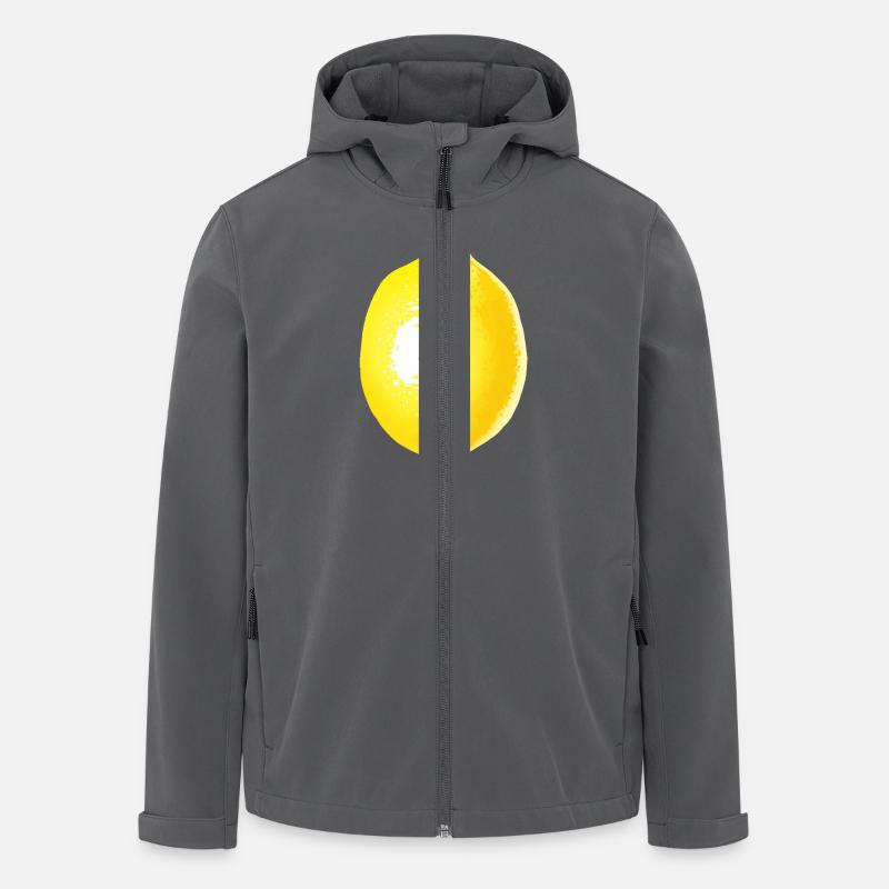 Lemon - Recycelte Männer Softshell-Jacke von Stanley/Stella - Anthrazit