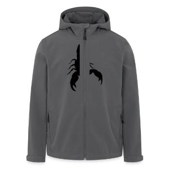 Sternzeichen Skorpion - Recycelte Männer Softshell-Jacke von Stanley/Stella - Anthrazit - Vorne - AI Model Male 185 light (185cm)