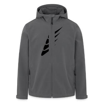 simply 005 - Recycelte Männer Softshell-Jacke von Stanley/Stella - Anthrazit - Vorne - AI Model Male 185 light (185cm)
