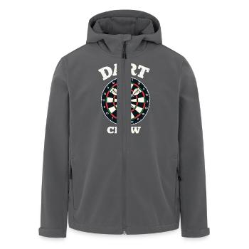 Darts Dart Crew Darter Dartmannschaft - Recycelte Männer Softshell-Jacke von Stanley/Stella - Anthrazit - Vorne - AI Model Male 185 light (185cm)