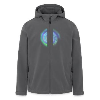 LIFE age - Recycelte Männer Softshell-Jacke von Stanley/Stella - Anthrazit - Vorne - AI Model Male 185 light (185cm)