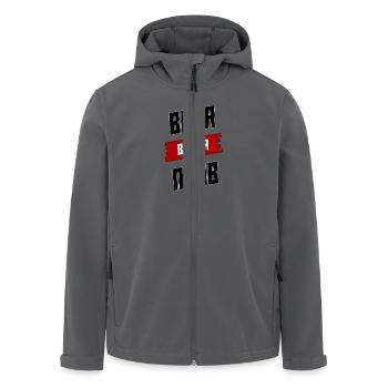 Россия Baby Russia Russland Wowa всегда права - Recycelte Männer Softshell-Jacke von Stanley/Stella - Anthrazit - Vorne - AI Model Male 185 light (185cm)
