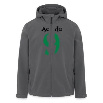 Ach du grüne Neune 9 Kegeln Kegelclub - Recycelte Männer Softshell-Jacke von Stanley/Stella - Anthrazit - Vorne - AI Model Male 185 light (185cm)