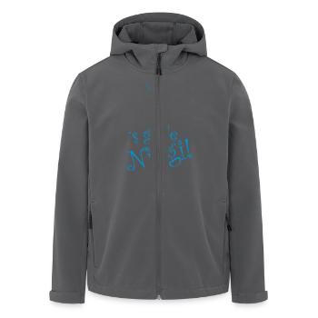 s gude Niggi! - Recycelte Männer Softshell-Jacke von Stanley/Stella - Anthrazit - Vorne - AI Model Male 185 light (185cm)