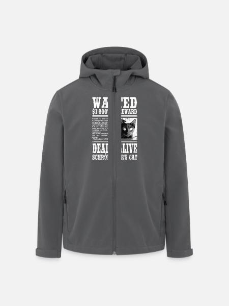 Wanted: Schrödinger's Cat - Dead & Alive - Recycelte Männer Softshell-Jacke von Stanley/Stella - Anthrazit