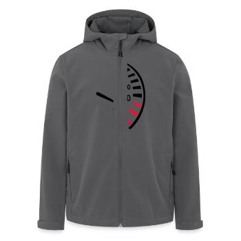 Tacho - Recycelte Männer Softshell-Jacke von Stanley/Stella - Anthrazit - Vorne - AI Model Male 185 light (185cm)