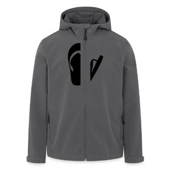 Flip-Flop-Sommer Schuhe - Recycelte Männer Softshell-Jacke von Stanley/Stella - Anthrazit - Vorne - AI Model Male 185 light (185cm)