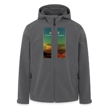 Las Vegas - Recycelte Männer Softshell-Jacke von Stanley/Stella - Anthrazit - Vorne - AI Model Male 185 light (185cm)