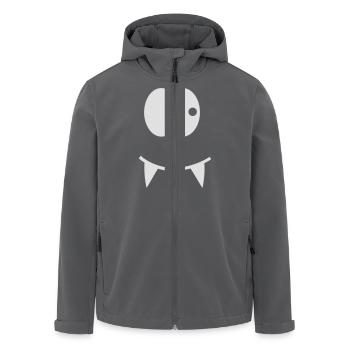 Vampir - Recycelte Männer Softshell-Jacke von Stanley/Stella - Anthrazit - Vorne - AI Model Male 185 light (185cm)
