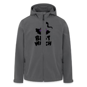 Best Witch, Hexe, Halloween, Zauberei, Magie, Fun - Recycelte Männer Softshell-Jacke von Stanley/Stella - Anthrazit - Vorne - AI Model Male 185 light (185cm)
