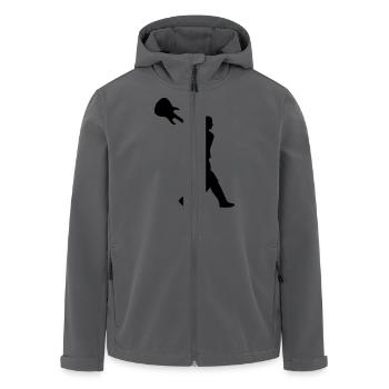 rock - Recycelte Männer Softshell-Jacke von Stanley/Stella - Anthrazit - Vorne - AI Model Male 185 light (185cm)