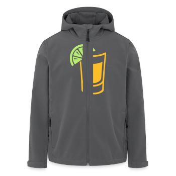 Tequila - Recycelte Männer Softshell-Jacke von Stanley/Stella - Anthrazit - Vorne - AI Model Male 185 light (185cm)