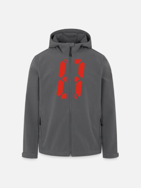 8 - Recycelte Männer Softshell-Jacke von Stanley/Stella - Anthrazit