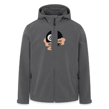Billard Club - Recycelte Männer Softshell-Jacke von Stanley/Stella - Anthrazit - Vorne - AI Model Male 185 light (185cm)