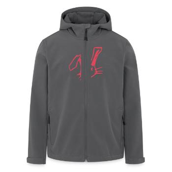 Dead Rabbit - Recycelte Männer Softshell-Jacke von Stanley/Stella - Anthrazit - Vorne - AI Model Male 185 light (185cm)
