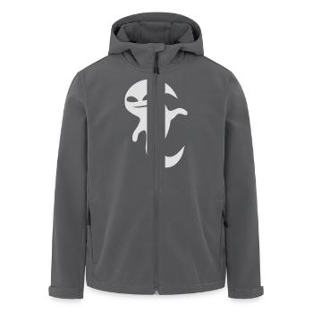 geistmann_1c - Recycelte Männer Softshell-Jacke von Stanley/Stella - Anthrazit - Vorne - AI Model Male 185 light (185cm)