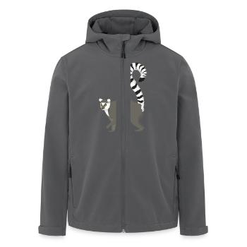 Katta - Recycelte Männer Softshell-Jacke von Stanley/Stella - Anthrazit - Vorne - AI Model Male 185 light (185cm)