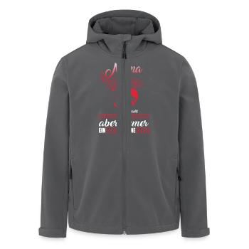 Mama Tochter - Recycelte Männer Softshell-Jacke von Stanley/Stella - Anthrazit - Vorne - AI Model Male 185 light (185cm)