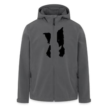 Cute dog - Recycelte Männer Softshell-Jacke von Stanley/Stella - Anthrazit - Vorne - AI Model Male 185 light (185cm)