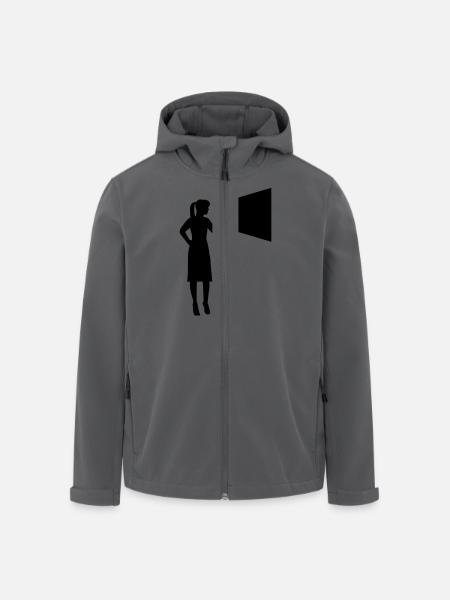 Lehrerin - Recycelte Männer Softshell-Jacke von Stanley/Stella - Anthrazit