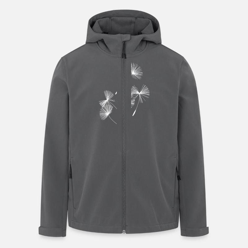 Dandelion - Men’s Recycled Softshell Jacket by Stanley/Stella - anthracite