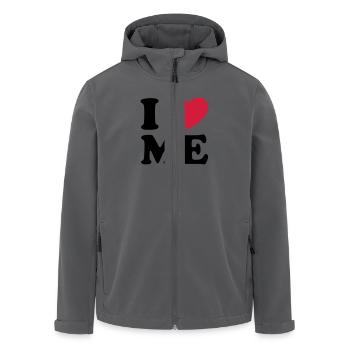 I Love Me - Recycelte Männer Softshell-Jacke von Stanley/Stella - Anthrazit - Vorne - AI Model Male 185 light (185cm)
