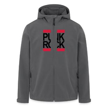 punkrock - Recycelte Männer Softshell-Jacke von Stanley/Stella - Anthrazit - Vorne - AI Model Male 185 light (185cm)