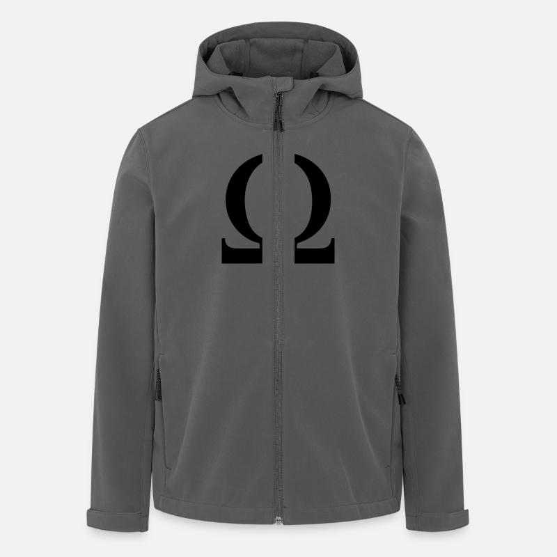 Omega - Recycelte Männer Softshell-Jacke von Stanley/Stella - Anthrazit