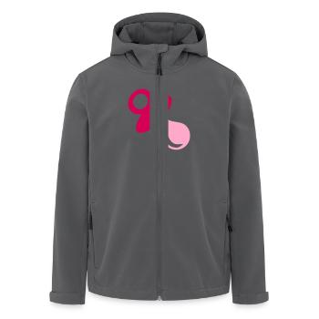 Baby - Recycelte Männer Softshell-Jacke von Stanley/Stella - Anthrazit - Vorne - AI Model Male 185 light (185cm)