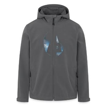 Fibinacci - Golden Ratio - Recycelte Männer Softshell-Jacke von Stanley/Stella - Anthrazit - Vorne - AI Model Male 185 light (185cm)