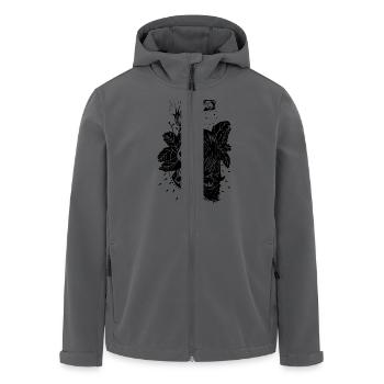 Frau Halskette - Recycelte Männer Softshell-Jacke von Stanley/Stella - Anthrazit - Vorne - AI Model Male 185 light (185cm)