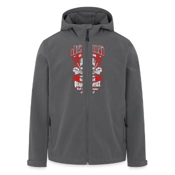 TantFemmeAccord Geschenk - Recycelte Männer Softshell-Jacke von Stanley/Stella - Anthrazit - Vorne - AI Model Male 185 light (185cm)