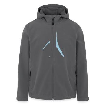 Tänzer wirbeln baton7 - Recycelte Männer Softshell-Jacke von Stanley/Stella - Anthrazit - Vorne - AI Model Male 185 light (185cm)